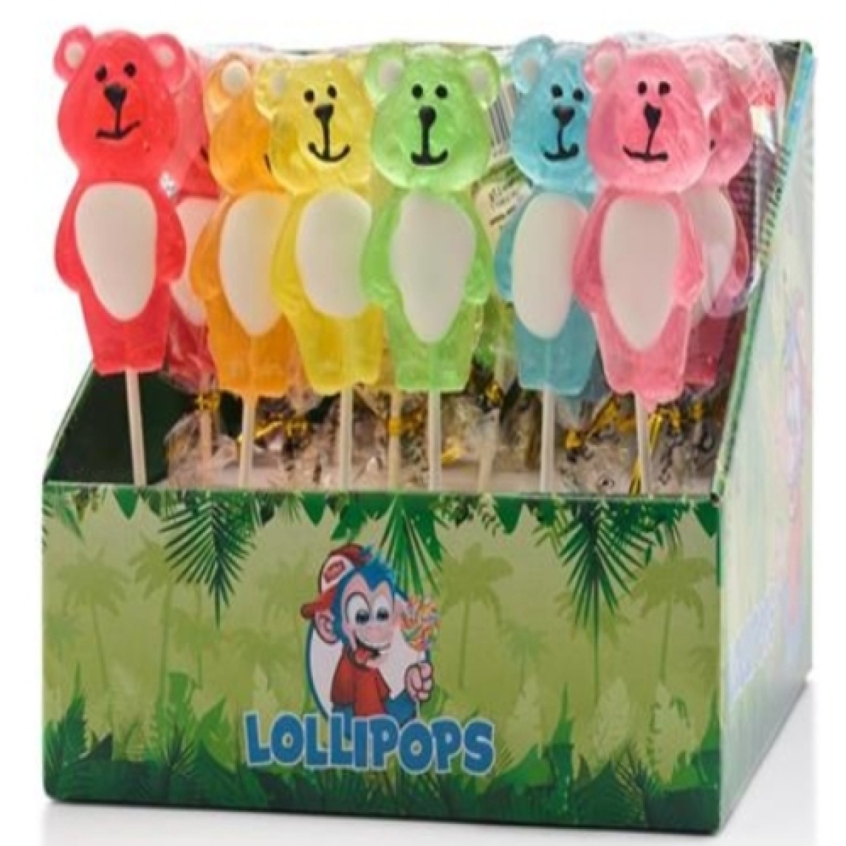 Mini-lollipops bears 17gr